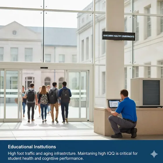 Air duct cleaning for Atlanta schools and universities