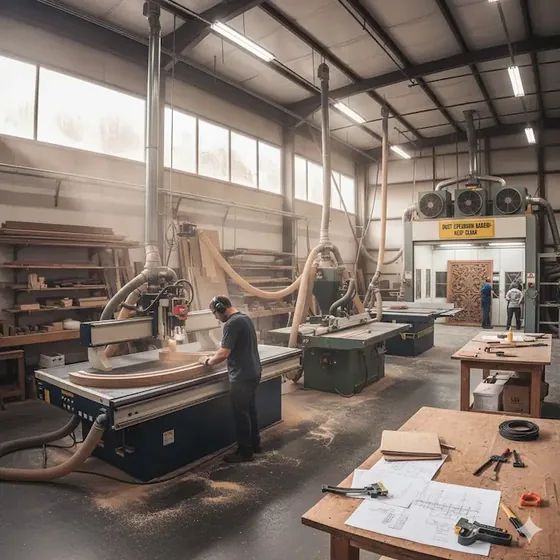 Industrial duct cleaning for Atlanta manufacturing facilities