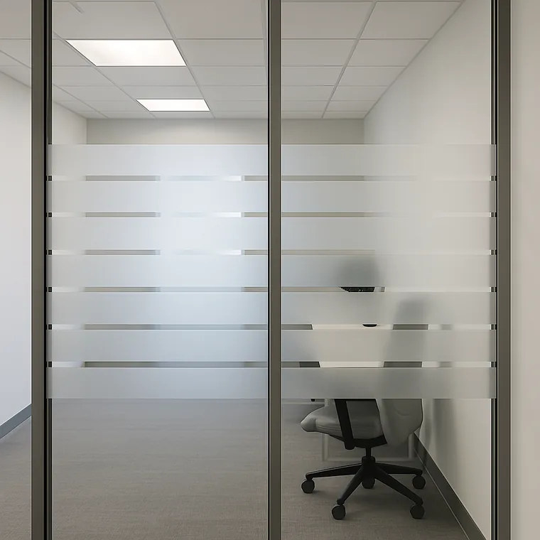 Decorative commercial window film in Atlanta