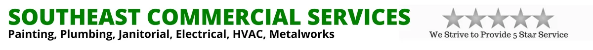 Southeast Commercial Services — Painting, Plumbing, Janitorial, Electrical, HVAC, Metalworks — Greater Atlanta